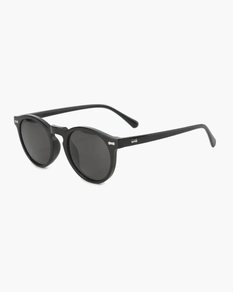 Lunettes de soleil Old Money polarisées avec monture transparente, mode élégante et protection contre l'éblouissement.