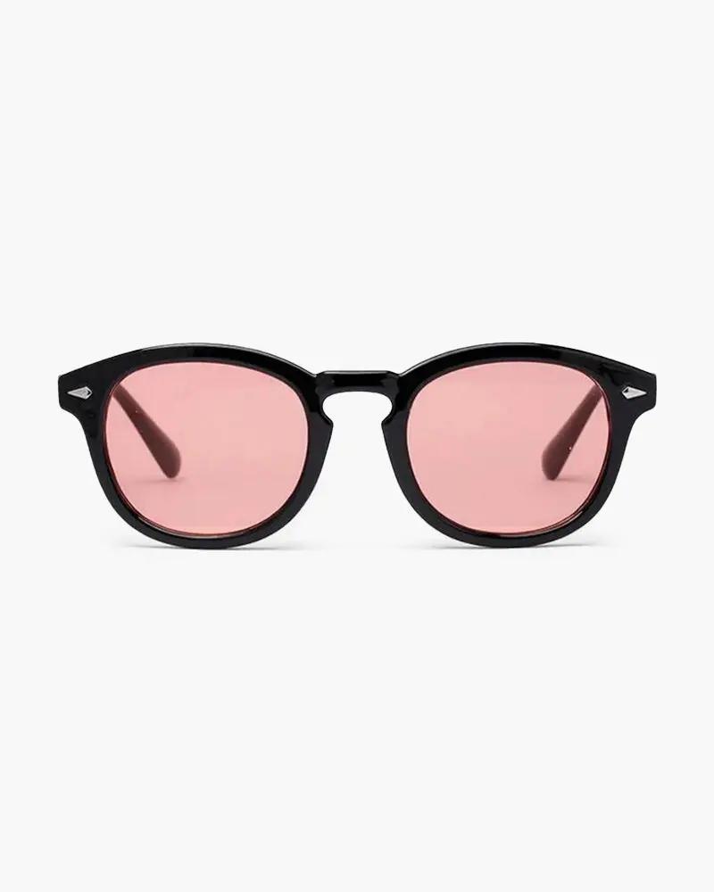 Lunettes teintées Old Money transparentes, style vintage avec monture en acétate pour un look élégant et discret.